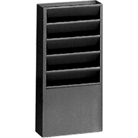 Pr&eacute;sentoirs, Stationnaire, 5 fentes, Acier, 9-3/4" la x 4-1/8" p x 21" h Ontario Safety Products