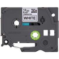 Cartouches de ruban Tze, 12 mm x 26-1/4', Noir sur blanc Ontario Safety Products