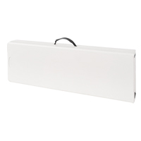 Folding Bench, Polyethylene, 72" L x 12" W x 17" H ON699 | Ontario Safety Product