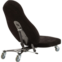 FLEX 2 Welding Grade Ergonomic Chairs, Suede, Black, 300 lbs. Capacity OP428 | Ontario Safety Product