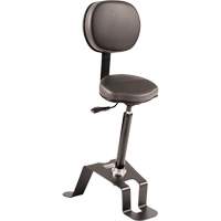 SF130 Welding Grade Ergonomic Chair, Suede, Black, 300 lbs. Capacity OP499 | Ontario Safety Product