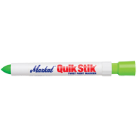 Quik Stik<sup>®</sup> Paint Marker, Solid Stick, Fluorescent Green OP544 | Ontario Safety Product