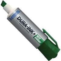 Dura-Ink&reg; WashAway Ink Marker, Green, Chisel Tip Ontario Safety Products