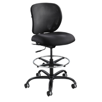Tabouret robuste Vue, Nylon, Noir, Capacit&eacute; 350 lb Ontario Safety Products