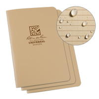 Carnet de notes, Couverture souple, Havane, 48 Pages, 4-5/8" , 7"  Ontario Safety Products