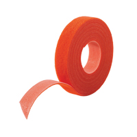 Ruban pour gestion des c&acirc;bles One-Wrap, Boucle et crochet, 25 vg x 5/8", Auto-aggripant, Orange Ontario Safety Products