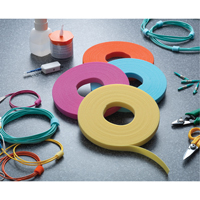 One-Wrap<sup>®</sup> Cable Management Tape, Hook & Loop, 25 yds x 3/4", Self-Grip, Aqua OQ537 | Ontario Safety Product