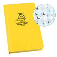 Bound Book, Hard Cover, Yellow, 160 Pages, 4-5/8" W x 7-1/4" L OQ544 | Ontario Safety Product