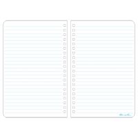 Side-Spiral Notebook, Soft Cover, Yellow, 64 Pages, 4-5/8" W x 7" L OQ545 | Ontario Safety Product