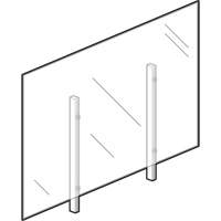 Sneeze Guard, 36" W x 36" H OR026 | Ontario Safety Product