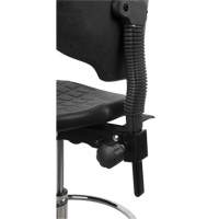 Heavy-Duty Ergonomic Stool, Stationary, Adjustable, 39” - 48”, Polyurethane Seat, Black OR066 | Ontario Safety Product