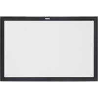 Black MDF Frame Whiteboard, Dry-Erase/Magnetic, 36" W x 24" H OR131 | Ontario Safety Product