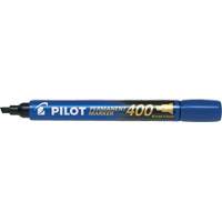 400 Permanent Marker, Blue, Chisel Tip Ontario Safety Products