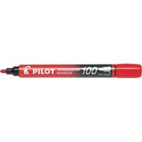 Series 100 Permanent Marker, Bullet, Red OR457 | Ontario Safety Product