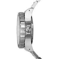 Tr&egrave;s grande montre automatique avec jour/date avec bracelet en acier inoxydable, Num&eacute;rique, &agrave; piles, 46 mm, Argent Ontario Safety Products