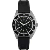 Montre Steel Navigator sur ensemble bracelet en caoutchouc noir de trois morceaux, Num&eacute;rique, &agrave; piles, 41 mm, Noir Ontario Safety Products