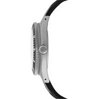Montre Steel Navigator sur ensemble bracelet en caoutchouc noir de trois morceaux, Num&eacute;rique, &agrave; piles, 41 mm, Noir Ontario Safety Products