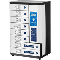 Casier de recharge libre-service &agrave; 8 baies KwikBoost Ontario Safety Products