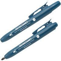 Retractable Permanent Marker, Bullet, Black Ontario Safety Products