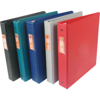 Vinyl Binders, 11" x 8-1/2" x 2", Green Ontario Safety Products