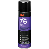 76 High Tack Adhesive, Clear, Aerosol Can PA002 | Ontario Safety Product