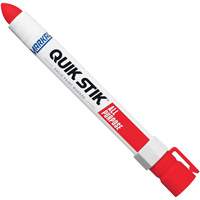 Quik Stik&reg; Twist-Up Paint Markers, Liquid, Red Ontario Safety Products