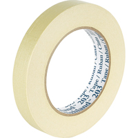 Highland 203 Masking Tape, 12 mm (1/2") x 55 m (180'), Beige Ontario Safety Products