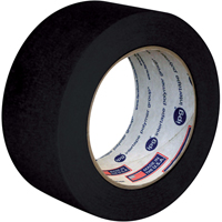 Utility Grade Coloured Masking Tape, 24 mm (1") x 55 m (180'), Black Ontario Safety Products