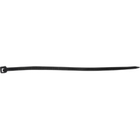 Cable Ties, 11" Long, 50 lbs. Tensile Strength, Black PF392 | Ontario Safety Product