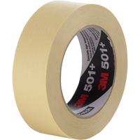501+ High Temperature Masking Tape, 18 mm (3/4") W x 55 m (180') L, Tan PF538 | Ontario Safety Product