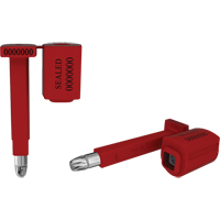 High Security Locktainer Security Seals, 3-1/4", Metal, Bolt Seal Ontario Safety Products