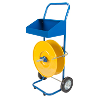 Strapping Dispenser, Polyester/Polypropylene Straps, 8" Core Dia., 8" Roll Width PF807 | Ontario Safety Product