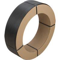 Strapping, Polypropylene, 1/2" W x 7200' L, Black, Manual Grade PF986 | Ontario Safety Product