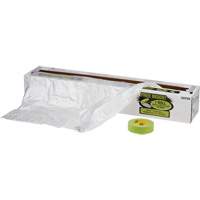 Overspray Protective Sheeting & Tape Kit, 400' L x 16' W, Plastic PG251 | Ontario Safety Product