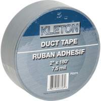 Utility Grade Duct Tape, 7.5 mils, Silver, 50 mm (2") x 55 m (180') Ontario Safety Products