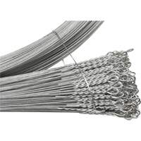 Baling Wire, Galvanized, 13-1/2' L, 13 ga. Ontario Safety Products