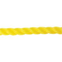5/8" Braided Yellow Rope, Polypropylene, 200' Ontario Safety Products