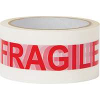 Ruban d'emballage Fragile, Adh&eacute;sif Thermofusible, 2 mils, 48 mm (2") x 100 m (328') Ontario Safety Products