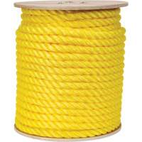 Braided Yellow Rope, Polypropylene, 300' Ontario Safety Products