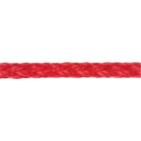 Braided Red Rope, Polypropylene, 500' Ontario Safety Products