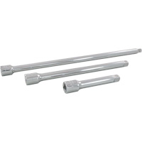 Jeu de rallonges pour douilles, Prise de 1/2", Fini Chrome, 3 Mcx Ontario Safety Products
