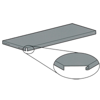 Slotted Angle Shelving - Shelves, Galvanized Steel, 48" W x 18" D RG992 | Ontario Safety Product