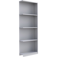 &eacute;l&eacute;ment de rayonnage Interlok, Acier, Sans boulons, Capacit&eacute; 800 lb, 36" la x 100" h x 24" p Ontario Safety Products