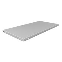 Slotted Angle Shelf, Galvanized Steel, 36" W x 18" D RN154 | Ontario Safety Product