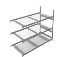 Wide Span Storage Shelving, Steel, Boltless, 800 lbs. Capacity, 72" W x 60" H x 32" D RN582 | Ontario Safety Product