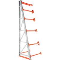 Add-On Reel Rack Section, 4 Rod, 36" W x 36" D x 122-15/16" H RN639 | Ontario Safety Product