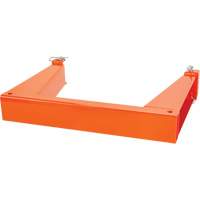 Supports en U empilables, 25" la x 4" p, Capacit&eacute; de 10 000 lb Ontario Safety Products