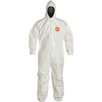 Tychem&reg; 4000 Coveralls, Large, White Ontario Safety Products