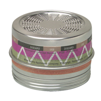 Cartouches pour respirateurs Comfo, Cartouche gaz/vapeur, Vapeurs organiques/P100 Ontario Safety Products