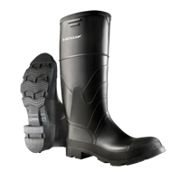 Bottes &eacute;conomiques de 16", PVC, Embout Acier, Pointure 6, Semelle R&eacute;sistant aux perforations Ontario Safety Products